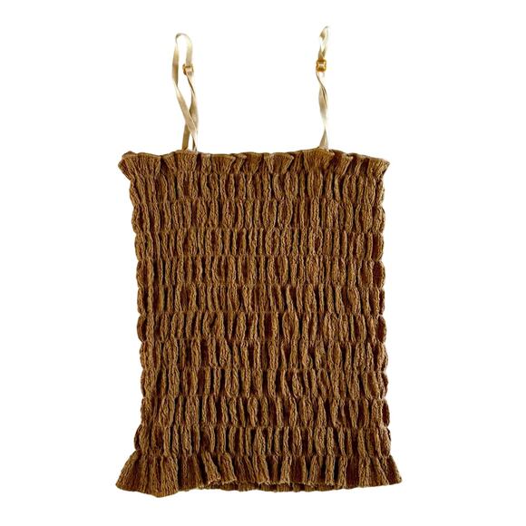 dazy ruched tank top - Picture 1 of 8